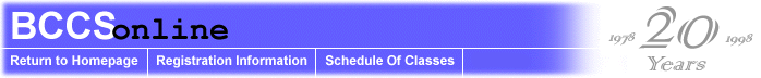 BCCSonline Navigator/Banner